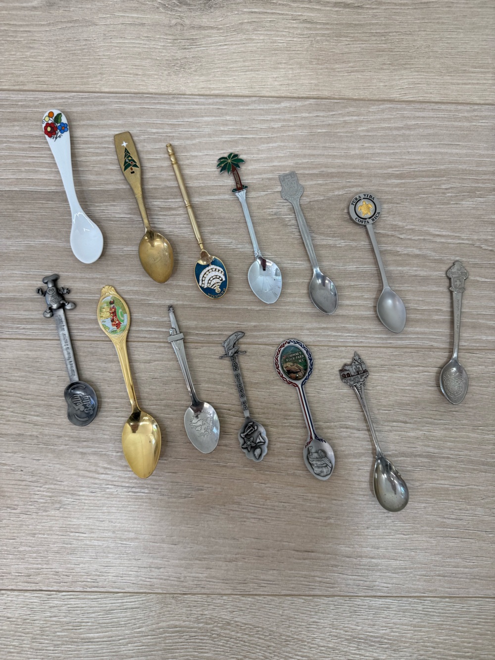 Mixed Lot Souvenir Spoons